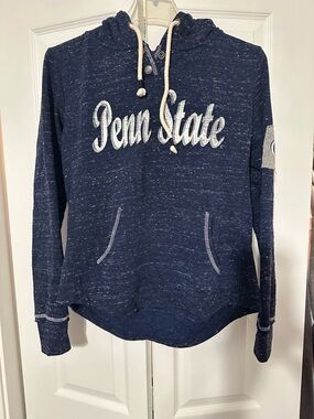 Penn State Navy Blue Hooded Pullover Sweatshirt